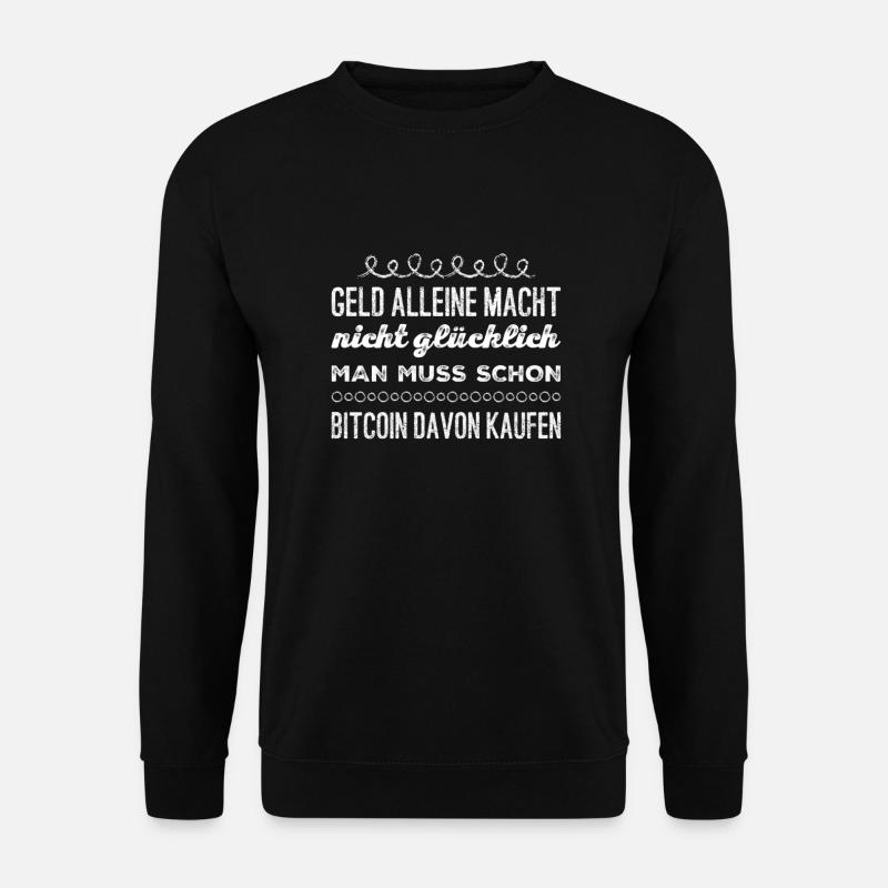 kaufe dir BITCOIN - Unisex Pullover - Schwarz