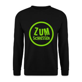 That's weird - Unisex Sweatshirt - black - Front - Alina (178cm) & Michal (187cm)