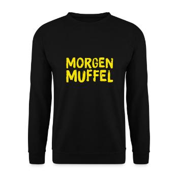 schlechte Stimmung - Unisex Pullover - Schwarz - Vorne - Alina (178cm) & Michal (187cm)