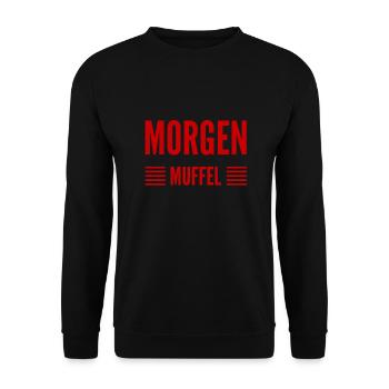 miese Stimmung - Unisex Pullover - Schwarz - Vorne - Alina (178cm) & Michal (187cm)