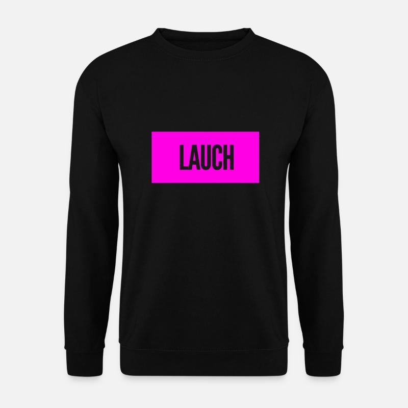 I'm a real leek - Unisex Sweatshirt - black