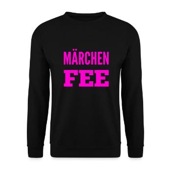 Je suis une fée pour les contes de fées - Sweat-shirt Unisexe - noir - Devant - Alina (178cm) & Michal (187cm)