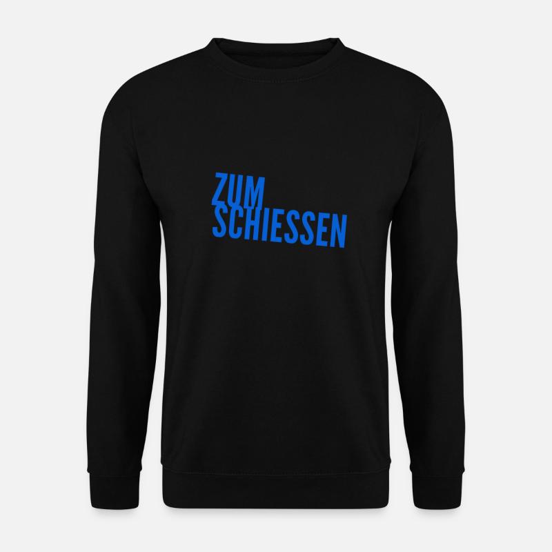 zum schießen - Unisex Pullover - Schwarz