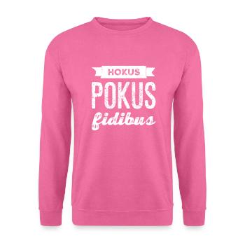 Zauberspruch - Unisex Pullover - Pink - Vorne