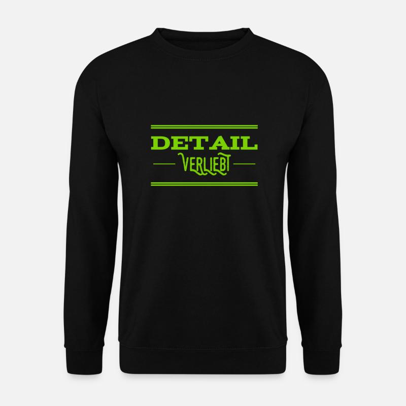 Details sind genial - Unisex Pullover - Schwarz