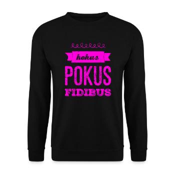 C’est magique - Sweat-shirt Unisexe - noir - Devant - Alina (178cm) & Michal (187cm)