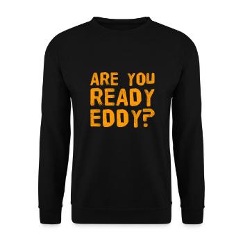 Tu es prêt? - Sweat-shirt Unisexe - noir - Devant - Alina (178cm) & Michal (187cm)
