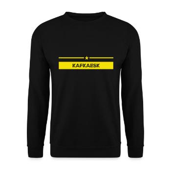 C’est grotesque - Sweat-shirt Unisexe - noir - Devant - Alina (178cm) & Michal (187cm)