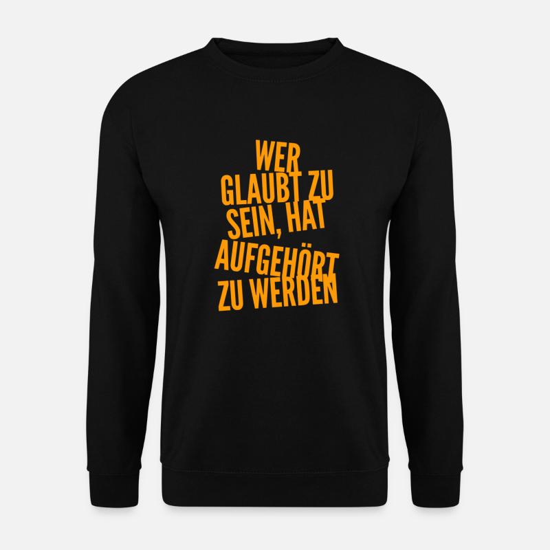 Development is always possible - Unisex Sweatshirt - black