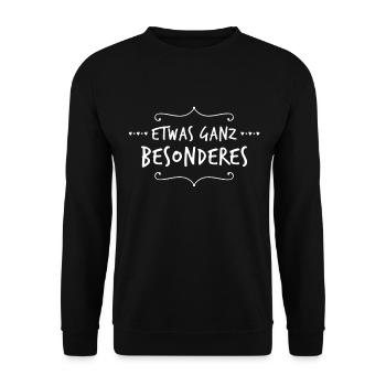 Je suis spécial - Sweat-shirt Unisexe - noir - Devant - Alina (178cm) & Michal (187cm)