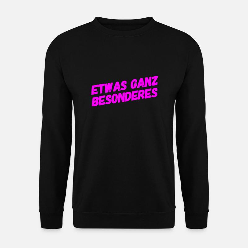 ganz besonders - Unisex Pullover - Schwarz