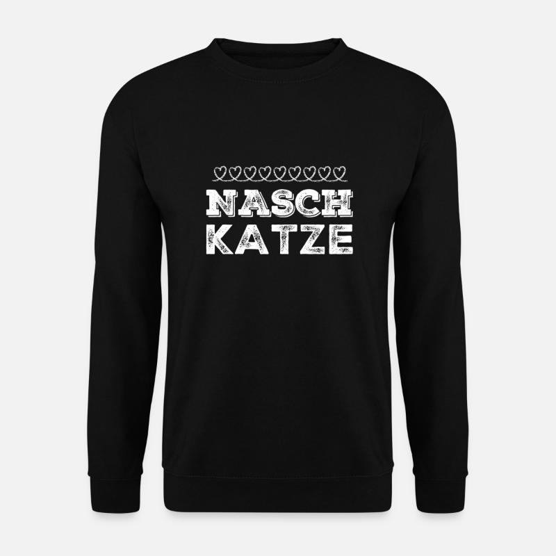 I love sweets - Unisex Sweatshirt - black
