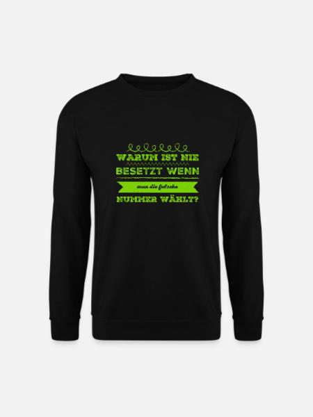 verwählt - Unisex Pullover - Schwarz
