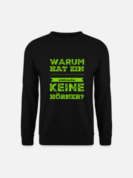 Eichhörnchen - Unisex Pullover - Schwarz