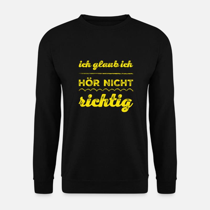 ist das dein Ernst? - Unisex Pullover - Schwarz