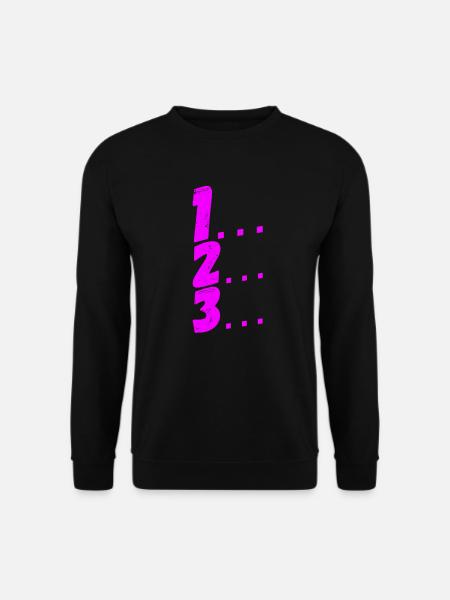 the clock is ticking - Unisex Sweatshirt - black