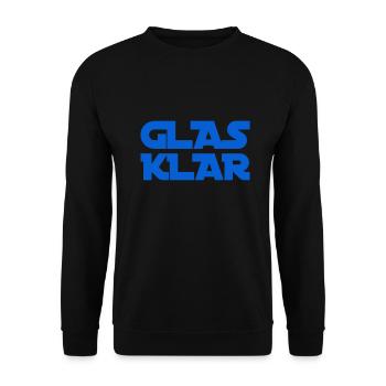 That's right - Unisex Sweatshirt - black - Front - Alina (178cm) & Michal (187cm)