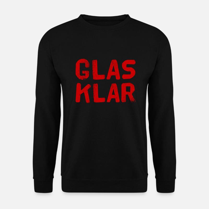C’est clair - Sweat-shirt Unisexe - noir