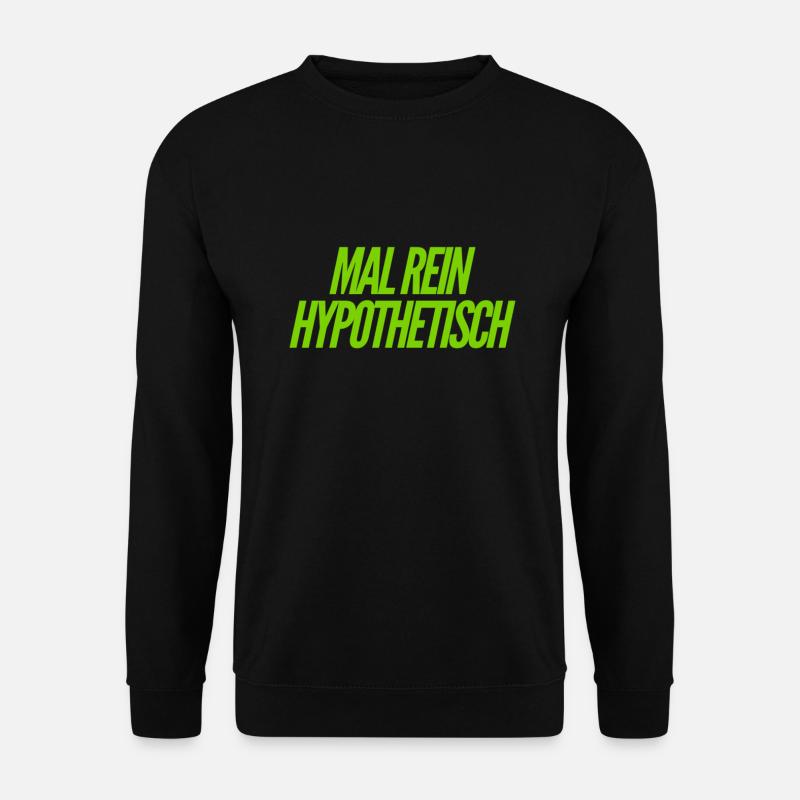 Hypothese - Unisex Pullover - Schwarz