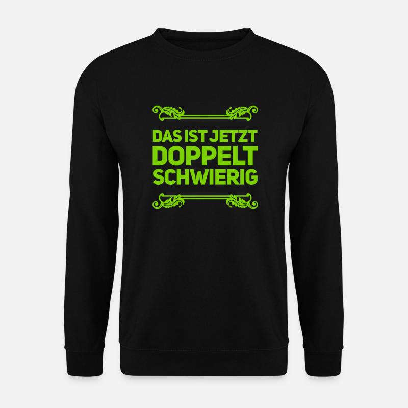 Double niveau de difficulté - Sweat-shirt Unisexe - noir