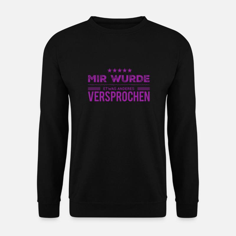 das Versprechen - Unisex Pullover - Schwarz