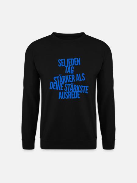 be strong - Unisex Sweatshirt - black