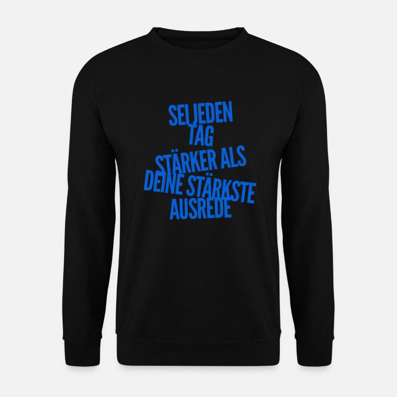 sei stark - Unisex Pullover - Schwarz