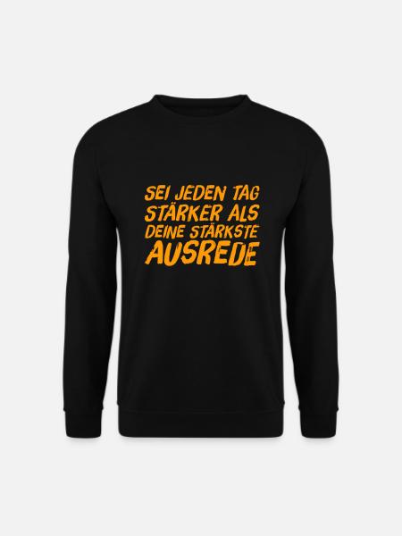 Be stronger - Unisex Sweatshirt - black