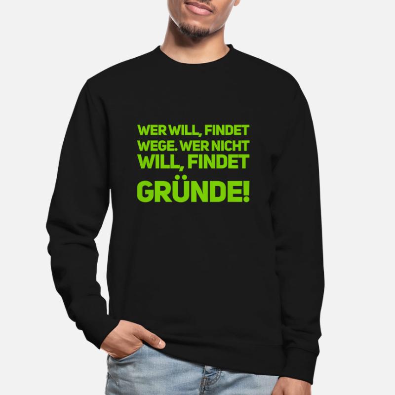willst du, oder willst du nicht Unisex Pullover