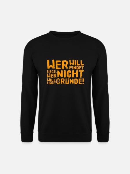 You can choose - Unisex Sweatshirt - black