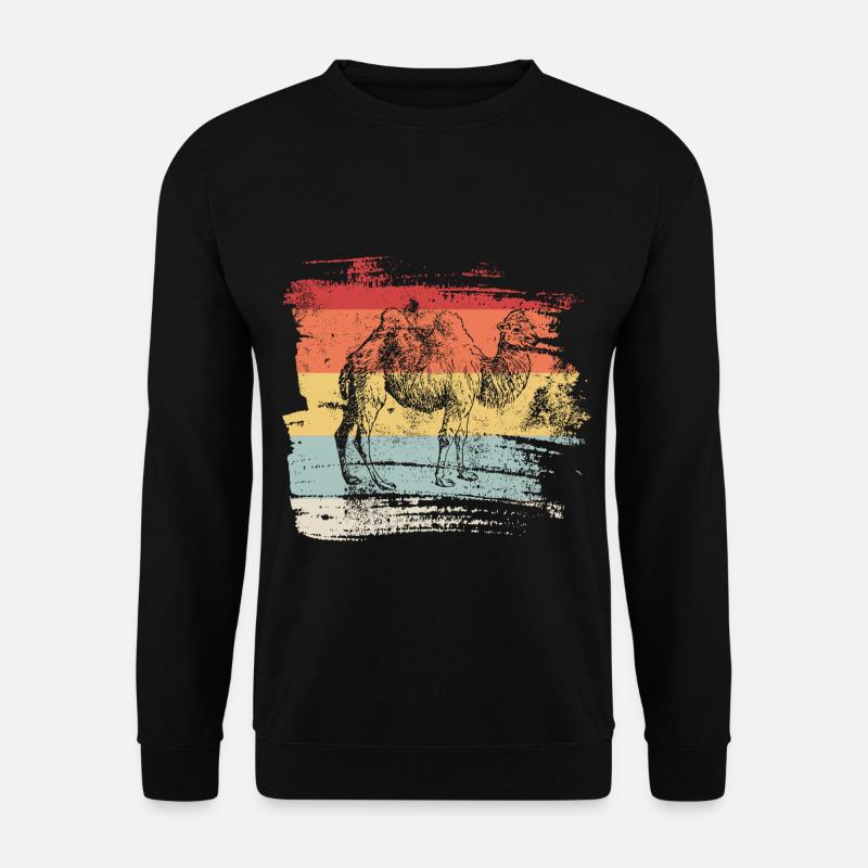 camel - Unisex Sweatshirt - black