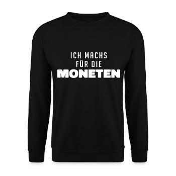 Tolles Geschenk für Studenten - Unisex Pullover - Schwarz - Vorne - Alina (178cm) & Michal (187cm)