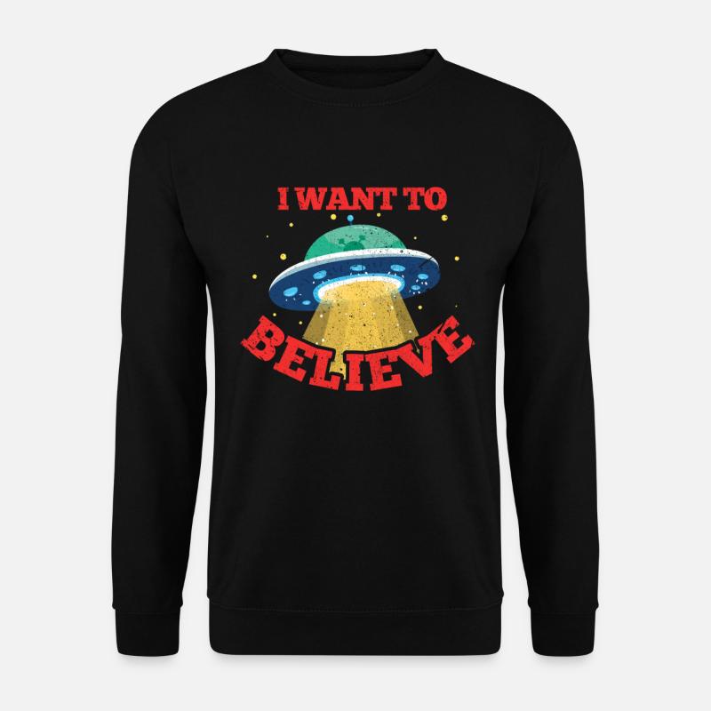 UFO - Unisex Pullover - Schwarz