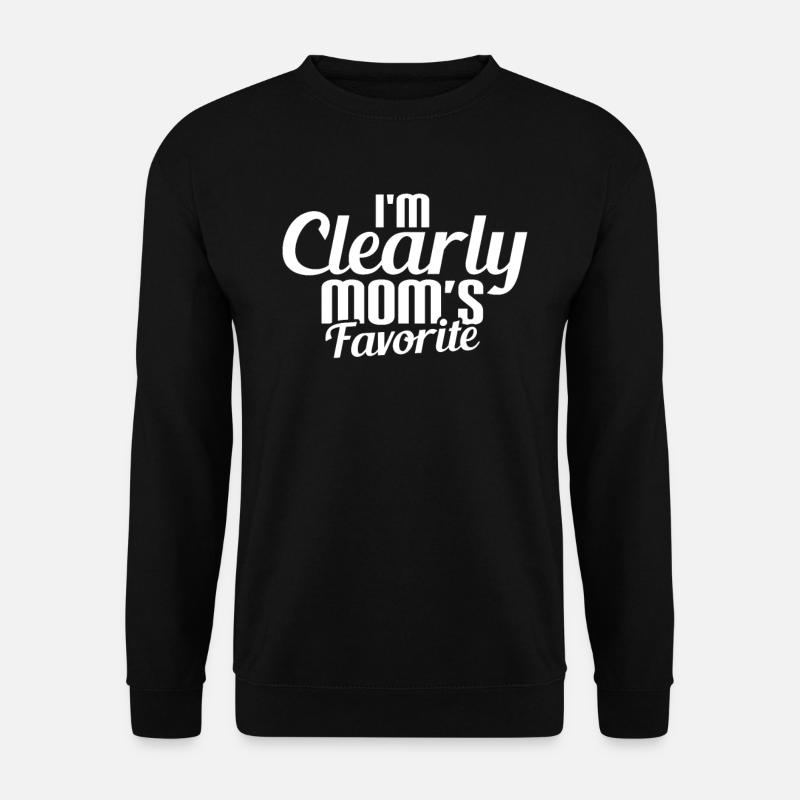 Le préféré de maman - Sweat-shirt Unisexe - noir