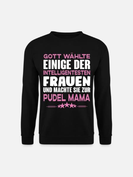 Pudel - Unisex Pullover - Schwarz