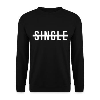 Pas de déclaration unique - Sweat-shirt Unisexe - noir - Devant - Alina (178cm) & Michal (187cm)
