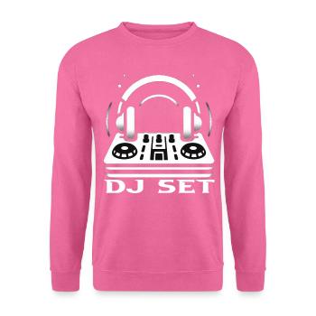 DJ-Set - Unisex Pullover - Pink - Vorne