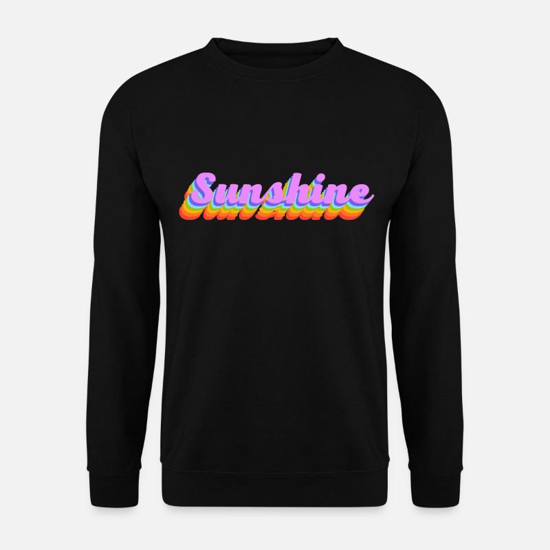 sunshine - Unisex Pullover - Schwarz