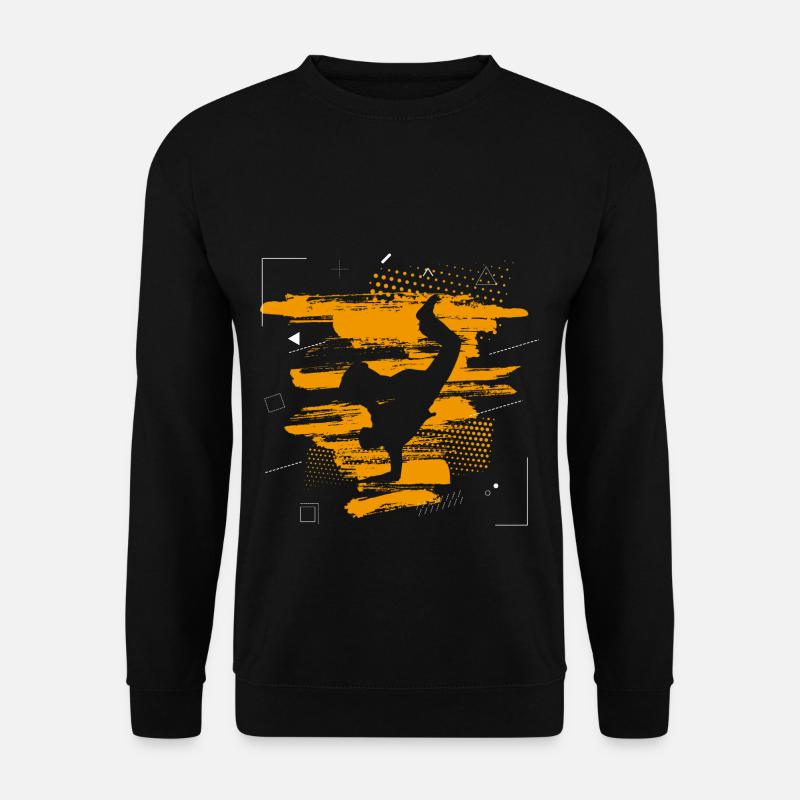 Breakdance Abstrakt - Unisex Pullover - Schwarz
