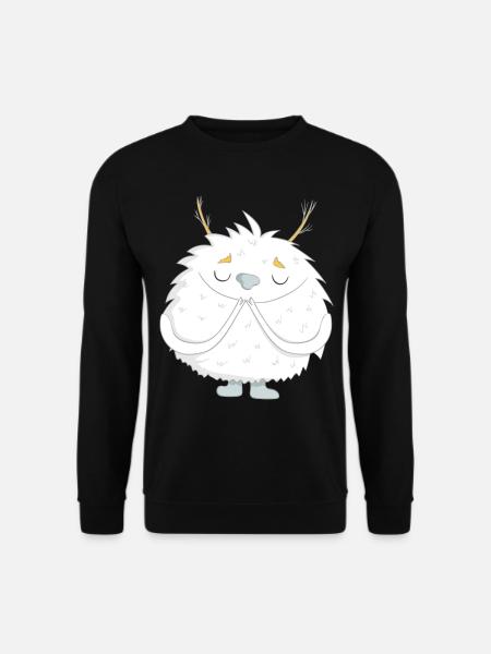 small Yeti - Unisex Sweatshirt - black