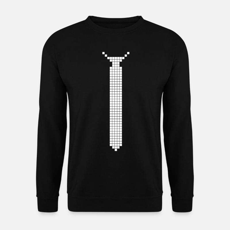 Krawatte - Unisex Pullover - Schwarz