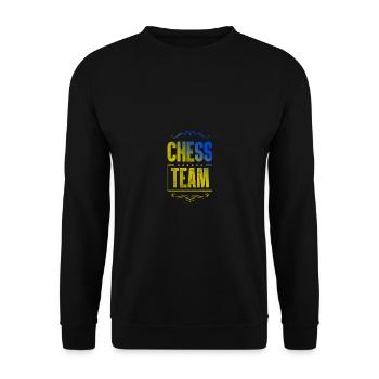 Chess Crew - Unisex Pullover - Schwarz - Vorne - Alina (178cm) & Michal (187cm)