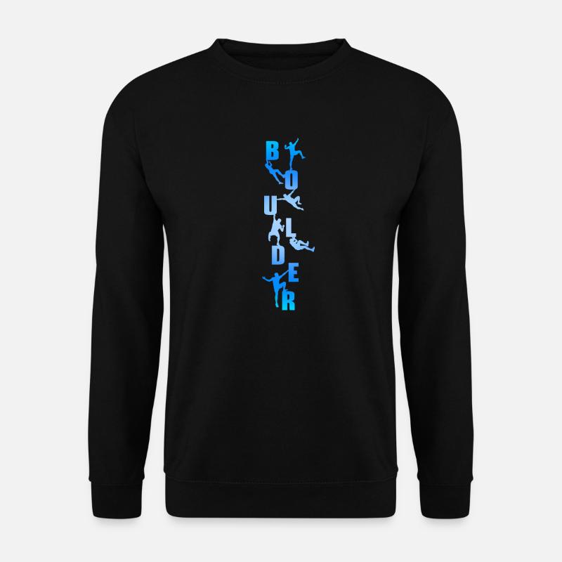 boulder - Unisex Pullover - Schwarz