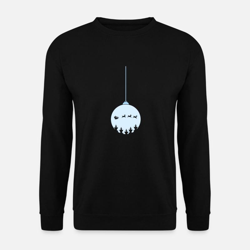 weihnachtskugel christmas - Unisex Pullover - Schwarz