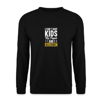 Puppetry Supplies Ventriloquist Puppeteer Puppet - Unisex Sweatshirt - black - Front - Alina (178cm) & Michal (187cm)