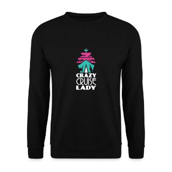 Cruise Cruise Ship - Unisex Sweatshirt - black - Front - Alina (178cm) & Michal (187cm)