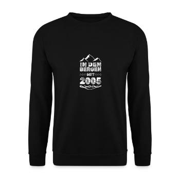 2005 - Unisex Pullover - Schwarz - Vorne - Alina (178cm) & Michal (187cm)
