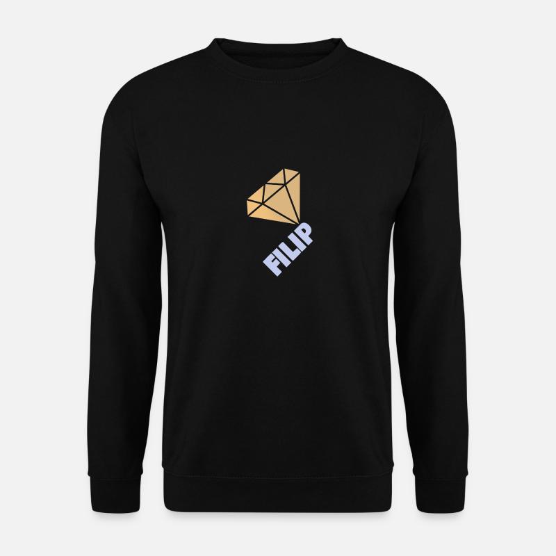 Edel Filip - Unisex Pullover - Schwarz