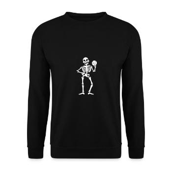 Joueurs de handball Handball - Sweat-shirt Unisexe - noir - Devant - Alina (178cm) & Michal (187cm)