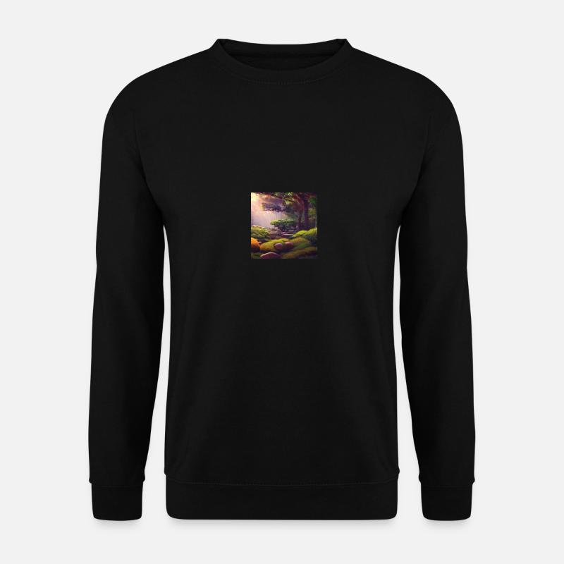 Bonsai Garden - Unisex Pullover - Schwarz